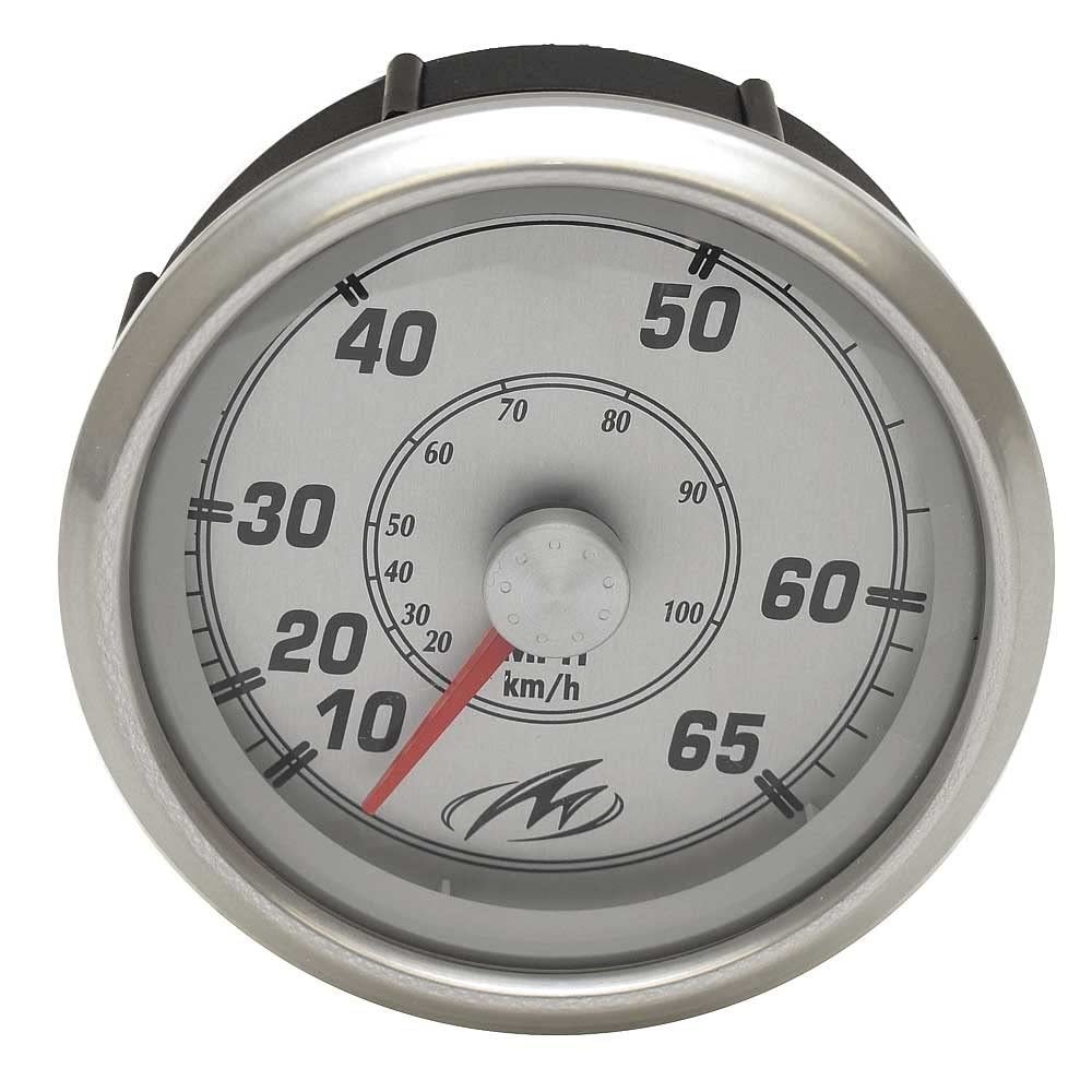 Faria Boat Speedometer Gauge SE9830A | Monterey 3 1/4 Inch Silver