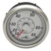 Faria Boat Speedometer Gauge SE9830A | Monterey 3 1/4 Inch Silver view 1