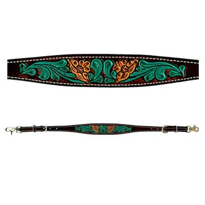BAR H EQUINE American Leather Horse Saddle Wither Strap