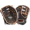 Easton | TOURNAMENT ELITE Baseball First Base Mitt | 12.5" | Single Post Double Bar Web | Right Hand Throw | Black/Tan view 1