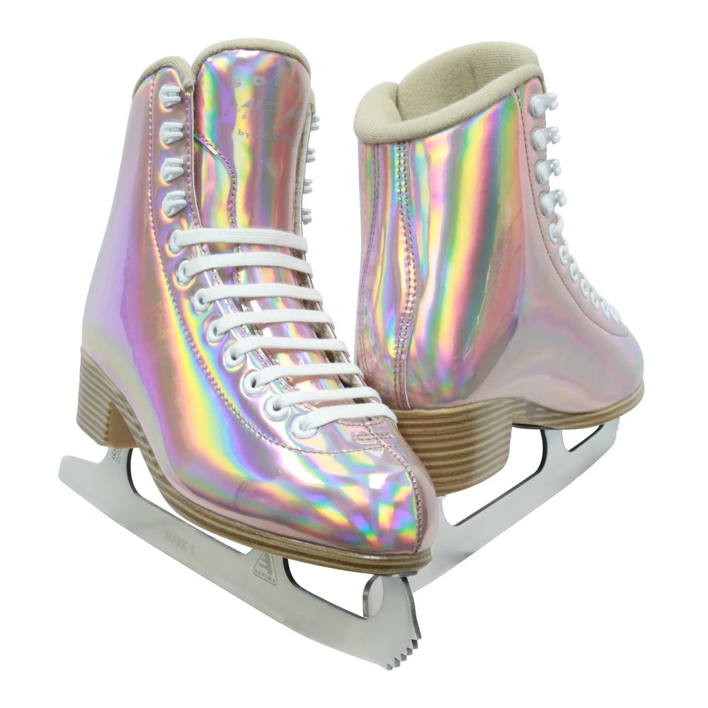 Jackson Ultima Softec Mirage Womens Ice Skates for Women & Girls Ice Skates Comfortable Figure Skates for Ice Skating & Recreational Figure Skating, Size 7 Medium Width Honey Gold