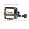 Dilwe Saltwater Reel, Heavy Duty Fishing Reel Conventional Jigging Reels for Sea Fishing view 3
