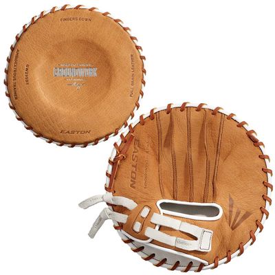 Easton | GROUNDWORK DONUT Fastpitch Softball Training Mitt | Morgan Stuart Model | 10" | Right Hand Throw