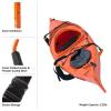 RAD Sportz Kayak Accessories Set  Wall Mounted Storage Hooks and Foldable Canoe Dolly with Airless Tires view 4