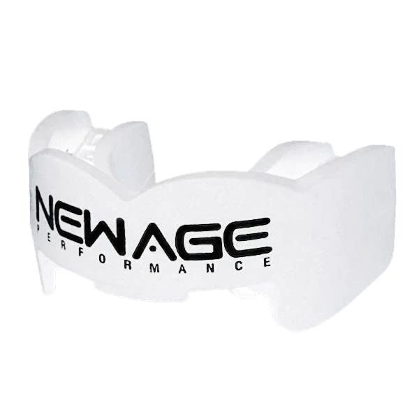 New Age Performance Sports Mouth Guard for Boxing, MMA, Martial Arts, Judo, Jiu Jitsu, Improves Balance & Strength, Adult & Youth Mouth Guard, Protects Teeth, Does Not Work for Braces (6DS, Clear)