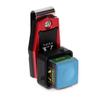 Vaula Billiard Metal Magnetic Pool Cue Chalk Holder with Chalk (Red/Black) view 1
