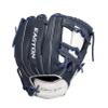 Easton | FUTURE ELITE Baseball Glove | 11" | I-Web | Right Hand Throw | Navy/White view 3