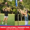 CROSSNET Quick Assemble 4 Square Volleyball Game Set for Adults and Kids with Volleyball Net, Backpack and Ball for Outdoor Games view 2