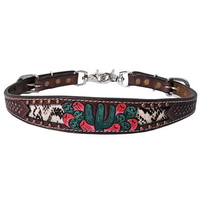 BAR H EQUINE American Leather Horse Saddle Wither Strap