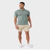 32 Degrees Mens Ultra-Sonic Polo | Slim Fit | Breathable | Moisture Wicking | Anti-Odor | Golf, Sea Pine Space Dye, Large view 2