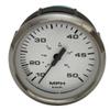 Faria Boat Speedometer Gauge SEK068A | Euro Stainless White 3 1/4 Inch view 1