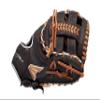 Easton | TOURNAMENT ELITE Baseball First Base Mitt | 12.5" | Single Post Double Bar Web | Left Hand Throw | Black/Tan view 2
