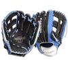 Easton | TOURNAMENT ELITE Baseball Glove | 11.5" | H-Web | Right Hand Throw | Black/Columbia Blue view 1