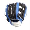Easton | TOURNAMENT ELITE Baseball Glove | 11.5" | H-Web | Right Hand Throw | Black/Columbia Blue view 4