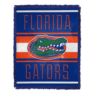 Northwest NCAA Florida Nose Tackle Woven Jacquard Throw 46" W x 60" L Blanket
