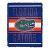 Northwest NCAA Florida Nose Tackle Woven Jacquard Throw 46" W x 60" L Blanket view 1