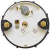 Faria Boat Speedometer Gauge SEK614A | 10-65 MPH Silver Black view 2