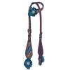 BAR H EQUINE American Leather Horse Saddle Tack One Ear Headstall | Browband