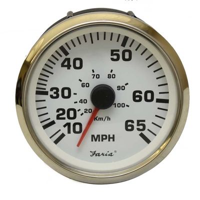 Faria Boat Speedometer Gauge SE9838A | 3 1/4 Inch