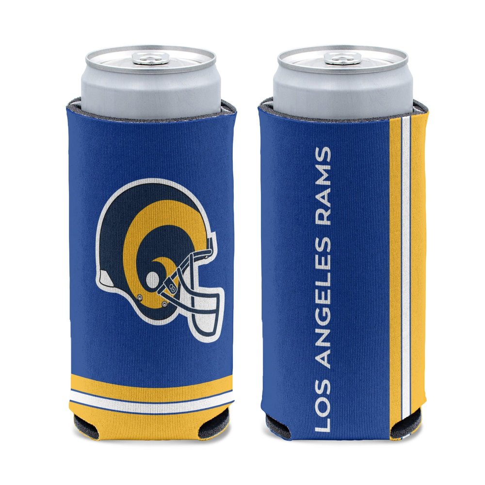 WinCraft 9416608852 Los Angeles Rams Can Cooler with Slim Can Design