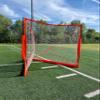 Crankshooter Portable, Foldable Lacrosse Goal. Two Sizes: 6'X 6' or 4'X 4' Put Up & Take Down in Seconds (4' x 4') view 2
