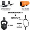 IRON AMERICAN Adjustable Weight Bench Hanger - Heavy-Duty Gym Storage Wall Mounted Brackets - Hang Benches, Rowing Machines, Hex Bars, Barbells - 100lb Capacity - Hardware Included - Made in USA - 3pk view 3