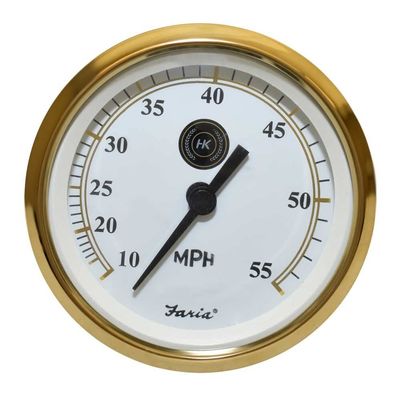 Faria Boat Speedometer Gauge SE9815A | Harris Kayot 3 3/8 Inch