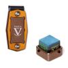 Vaula Billiard Metal Magnetic Pool Cue Chalk Holder with Chalk (Yellow/Brown) view 3