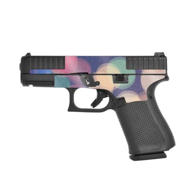 MightySkins Glossy Glitter Skin Compatible with Glock 44 Compact 22LR 4.03 Barrel - Focus | Protective, Durable High-Gloss Glitter Finish | Easy to Apply, Remove, and Change Styles | Made in The USA