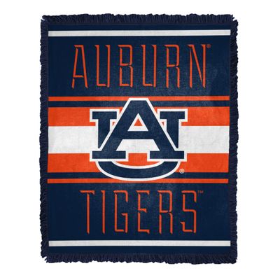 Northwest NCAA Auburn Nose Tackle Woven Jacquard Throw 46" W x 60" L Blanket