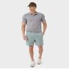32 Degrees Mens Ultra-Sonic Polo | Slim Fit | Breathable | Moisture Wicking | Anti-Odor | Golf, Charcoal Space Dye, Small view 2