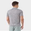 32 Degrees Mens Ultra-Sonic Polo | Slim Fit | Breathable | Moisture Wicking | Anti-Odor | Golf, Charcoal Space Dye, Small view 4
