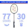 Yonex Nanoray Light 18i Graphite Strung Badminton Racquet view 3