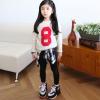 Children Trousers Leggings Kids Classic Baby Girls Elastic Pencil Pants Soft Elegant Girls Jeans (Black, 4-6Years) view 3