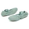 Ballet Shoes for Girls Toddler Lyrical Shoes Split Sole Turners Dance Shoes Green 1 M US Little Kid view 2