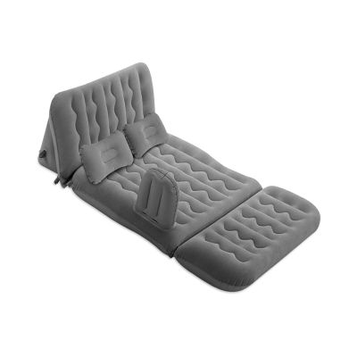 Ergocar Portable Car Inflatable Air Mattress, Car Travel Inflatable Mattress with 2 Air Pillows Cars, Removable Backseat Air Bed with Air-Pump for Camping Travel, Hiking and Other Outdoor Activities