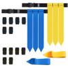 MIUONO Flag Football Belts for Youth Adult and Kids, Triple Flag Football Set, 14 players view 1