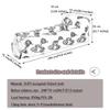 Inflatable Lounger Air Sofa Cute and Funny Cartoon Pattern Inflatable Couch, Music Festival Park Easy to Use Air Hammock, Stable and Easy to Set Up, Bearing 250kg/551.2lb view 3
