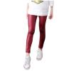 Children Trousers Leggings Kids Classic Baby Girls Elastic Pencil Pants Soft Elegant Girls Jeans (Red, 8-10Years) view 1
