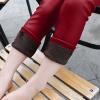 Children Trousers Leggings Kids Classic Baby Girls Elastic Pencil Pants Soft Elegant Girls Jeans (Red, 8-10Years) view 4