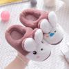 Baby Sandals Warm Cotton Home Shoes Boys Indoor Kids Children's Slippers Cartoon Dinosaur House Shoes for Boys (Red, 28) view 2