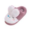 Baby Sandals Warm Cotton Home Shoes Boys Indoor Kids Children's Slippers Cartoon Dinosaur House Shoes for Boys (Red, 28) view 3