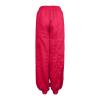 tuduoms Women's Casual Pants Boho Harem Yoga Pilates Plus Size Linen Pleated Baggy Hippie Lounge Pants Loose Palazzo Pants Red view 3