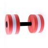 High-Density EVA-Foam Dumbbell, Water Weight, Swim Belt, Soft Padded, Aquatic Exercise Dumbell for Water Aerobics, Aqua Therapy, Pool Fitness, Water Exercise Red view 1