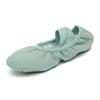 Ballet Shoes for Girls Toddler Lyrical Shoes Split Sole Turners Dance Shoes Green 5 M US Big Kid view 1