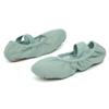 Ballet Shoes for Girls Toddler Lyrical Shoes Split Sole Turners Dance Shoes Green 5 M US Big Kid view 2