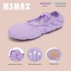 Ballet Shoes for Girls Toddler Lyrical Shoes Split Sole Turners Dance Shoes Purple 13 M US Little Kid view 3