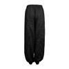 tuduoms Women's Casual Pants Boho Harem Yoga Pilates Plus Size Linen Pleated Baggy Hippie Lounge Pants Loose Palazzo Pants Black view 2