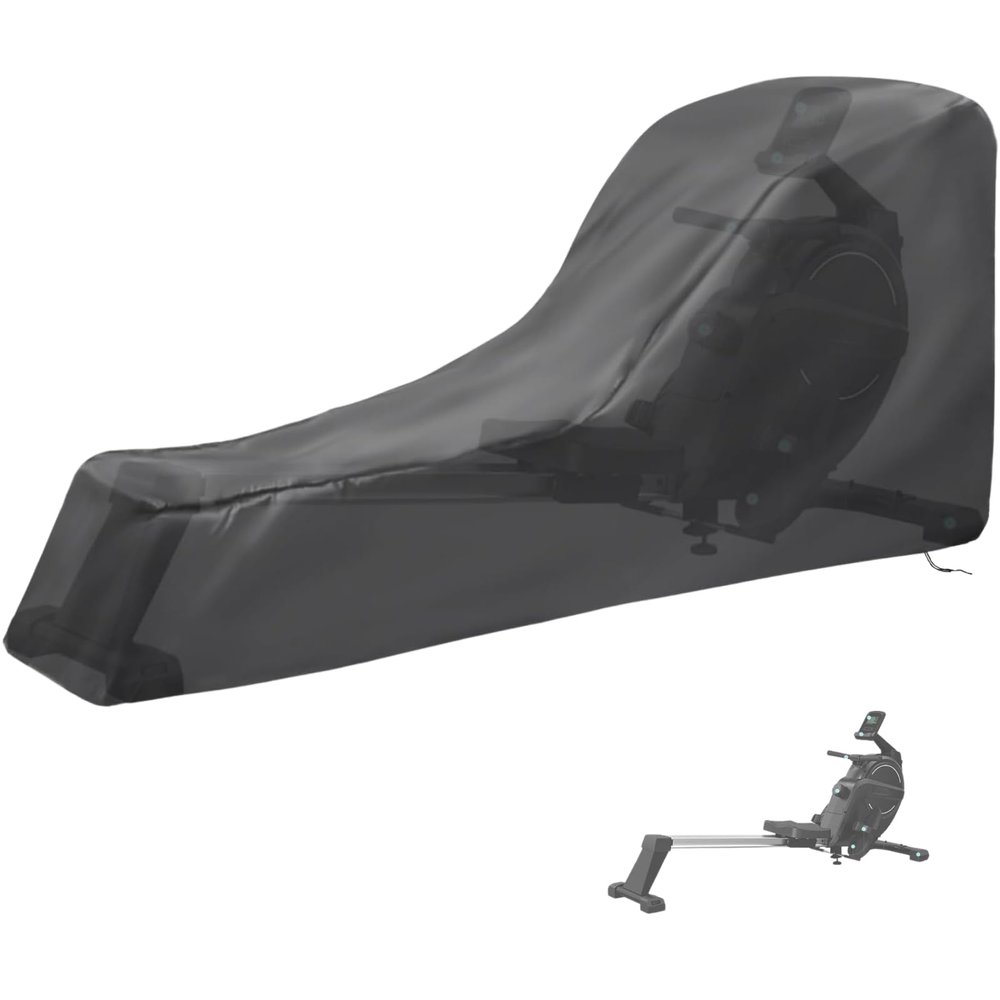 Andacar Rowing Machine Cover for Hydrow Rowing Machine Waterproof Rower Cover Dustproof Fitness Equipment Protective Cover