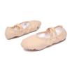 Ballerina Dance Shoes for Toddler Girls Kids Ballet Leather Split Sole Shoes Natural 6.5 M US Toddler view 2